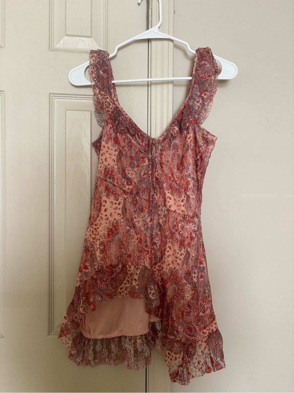 Kimchi Blue Asymmetrical Tank Top - Pink